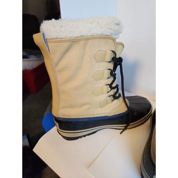 Sorel Caribou Waterproof Snow Boots Lace Up Lined  size 8.5  Mens - Picture 5 of 9